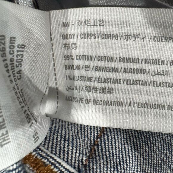 NEW Abercrombie and Fitch Ankle Straight Ultra High Rise Jeans Women’s 4S/27 - Picture 4 of 5